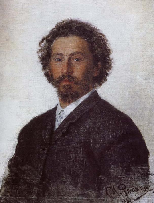 Ilia Efimovich Repin Self-portrait